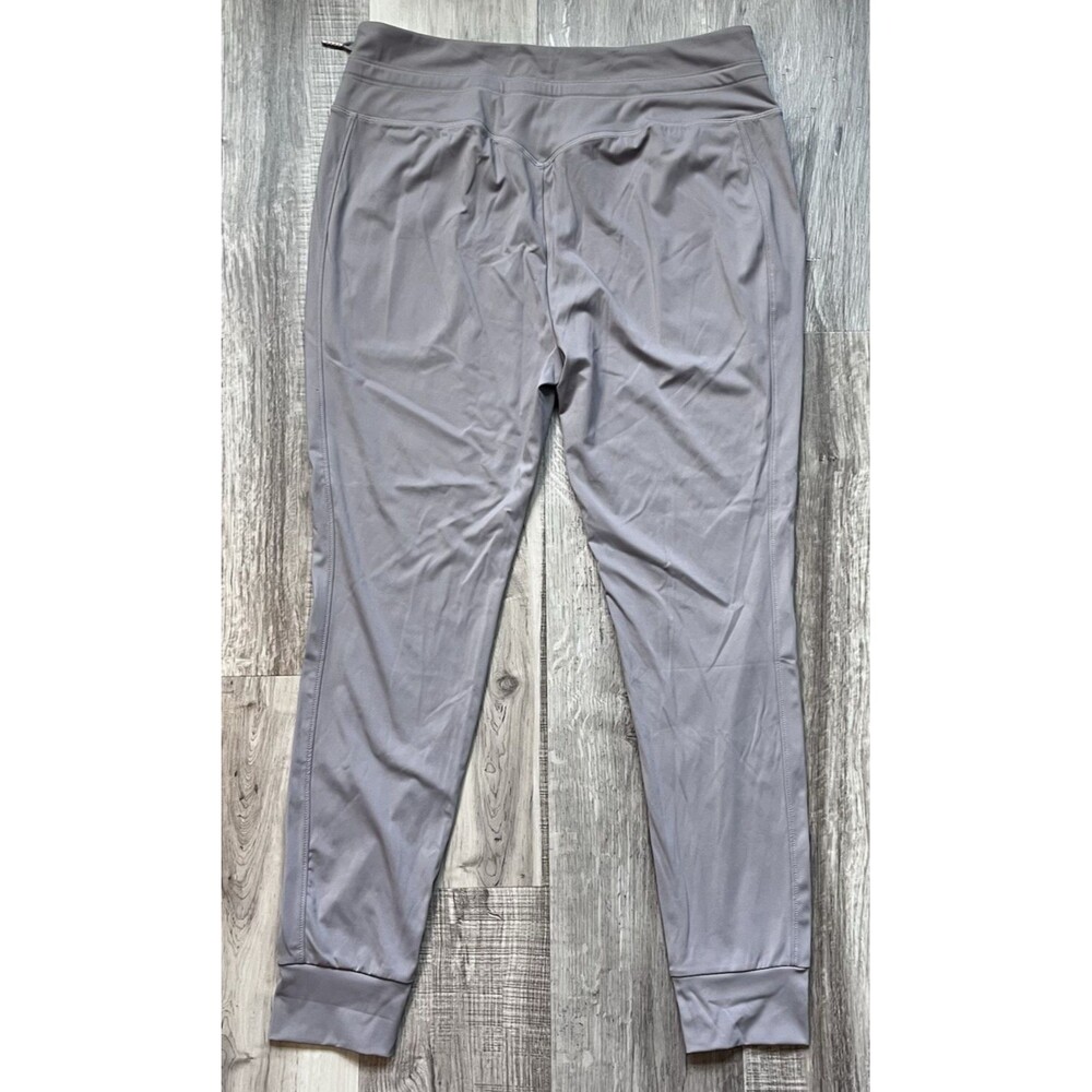 NWT Halara Women’s Gray Jogger Pants XL Drawstring Pockets Stretch Athleisure - Picture 4 of 7